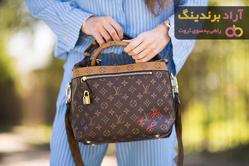 حقيبة لويس فيتون (شنطة) بنية سوداء تناسب الإستخىام اليومي bag